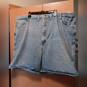 Mens Size 50, Rustler Light Blue Jean Shorts for Men